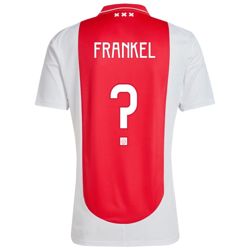 Danxen Męski Rydell Frankel #0 Czerwony Biały Domowa Koszulka 2024/25 Koszulki Klubowe