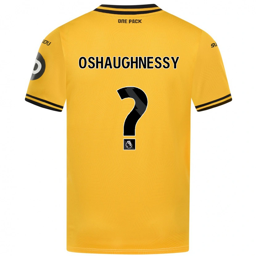 Danxen Męski Joe Oshaughnessy #0 Żółty Domowa Koszulka 2024/25 Koszulki Klubowe
