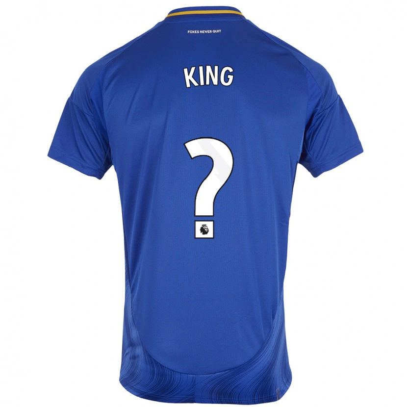 Danxen Męski Josh King #0 Niebieski Biały Domowa Koszulka 2024/25 Koszulki Klubowe