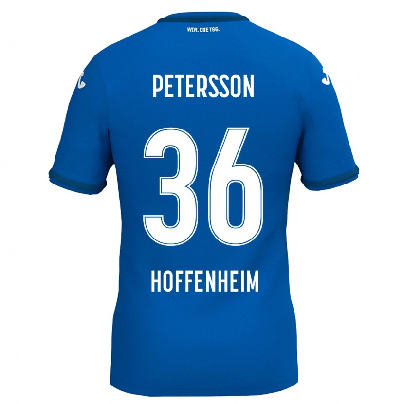 Danxen Męski Lúkas Petersson #36 Królewski Niebieski Domowa Koszulka 2024/25 Koszulki Klubowe