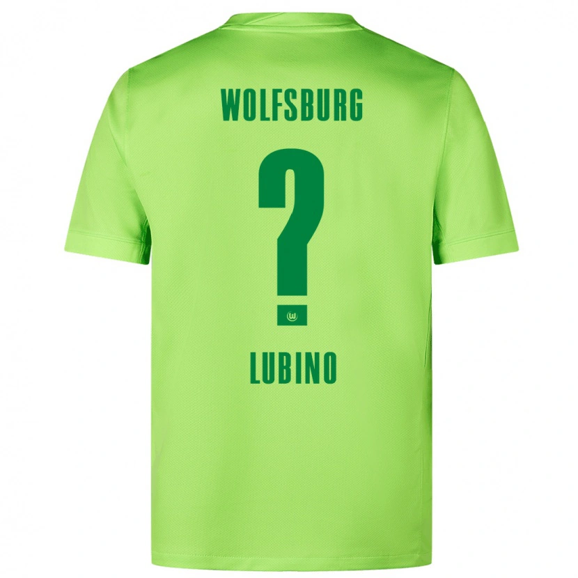 Danxen Męski Francesco Lubino #0 Fluorescencyjny Zielony Domowa Koszulka 2024/25 Koszulki Klubowe