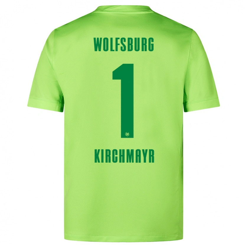 Danxen Męski Juri Kirchmayr #1 Fluorescencyjny Zielony Domowa Koszulka 2024/25 Koszulki Klubowe