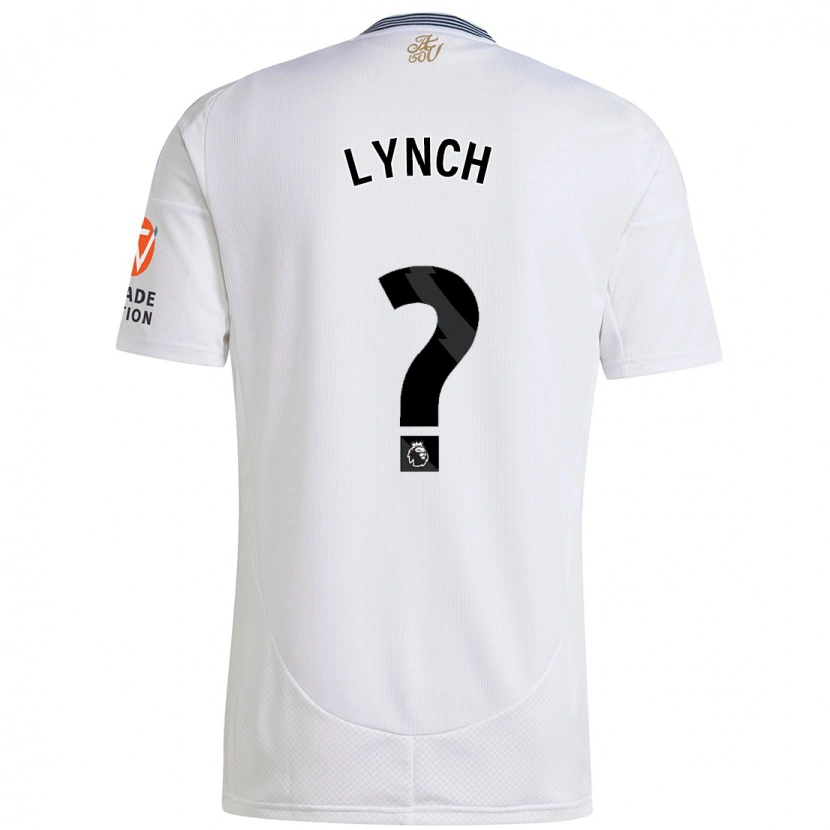 Danxen Męski Luka Lynch #0 Biały Wyjazdowa Koszulka 2024/25 Koszulki Klubowe