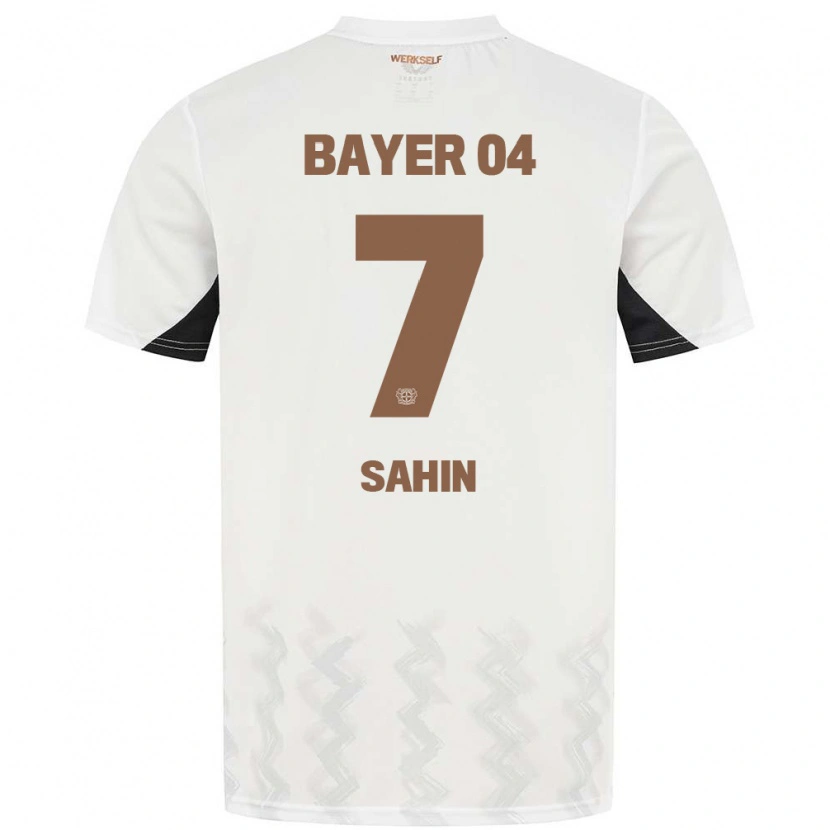 Danxen Męski Batuhan Sahin #7 Biały Czarny Wyjazdowa Koszulka 2024/25 Koszulki Klubowe