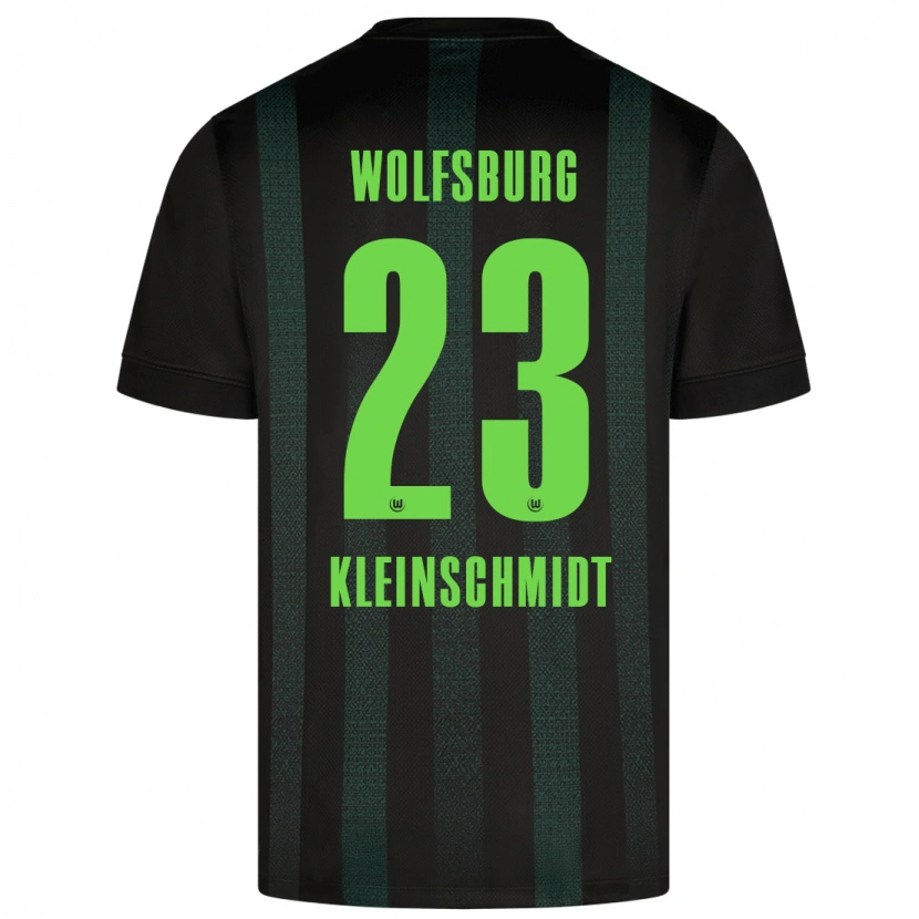 Danxen Męski Max Kleinschmidt #23 Ciemnozielony Wyjazdowa Koszulka 2024/25 Koszulki Klubowe