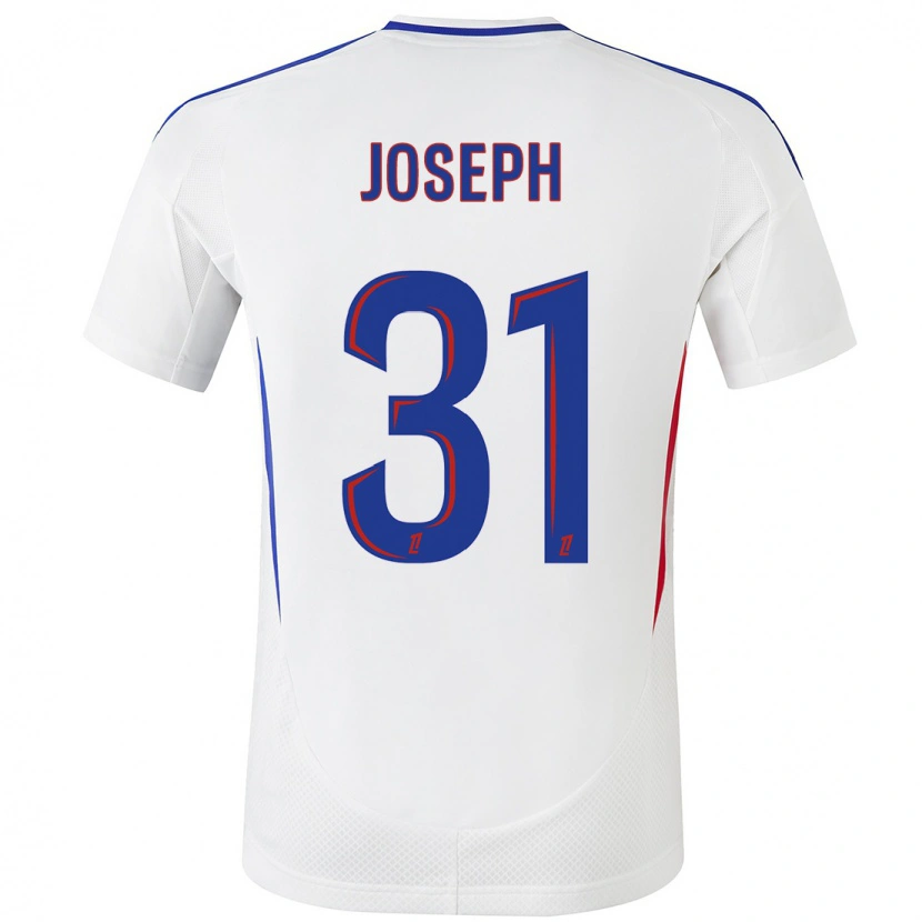 Danxen Kobiety Liana Joseph #31 Biały Niebieski Domowa Koszulka 2024/25 Koszulki Klubowe
