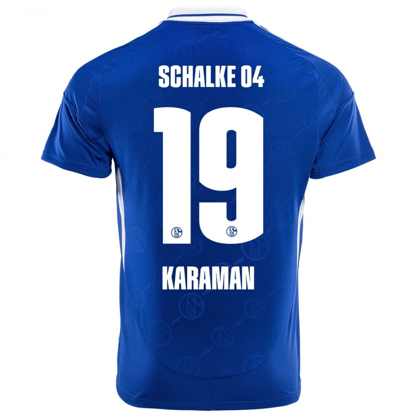 Danxen Kobiety Kenan Karaman #19 Królewski Niebieski Domowa Koszulka 2024/25 Koszulki Klubowe