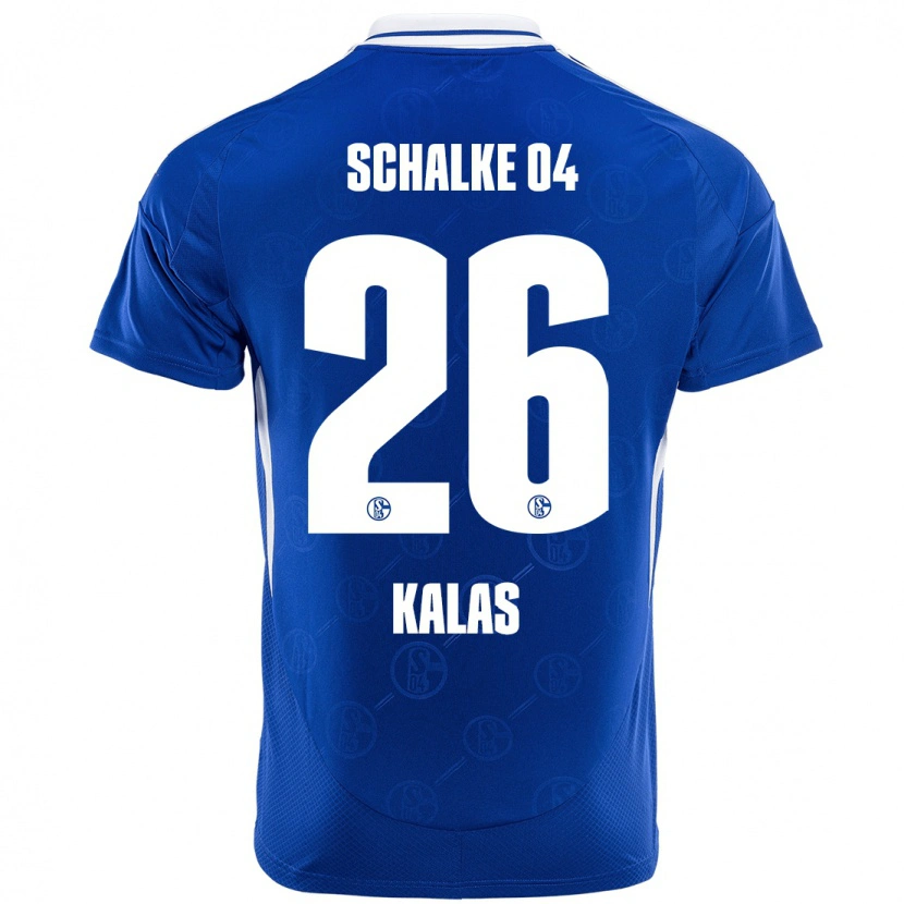 Danxen Kobiety Tomas Kalas #26 Królewski Niebieski Domowa Koszulka 2024/25 Koszulki Klubowe