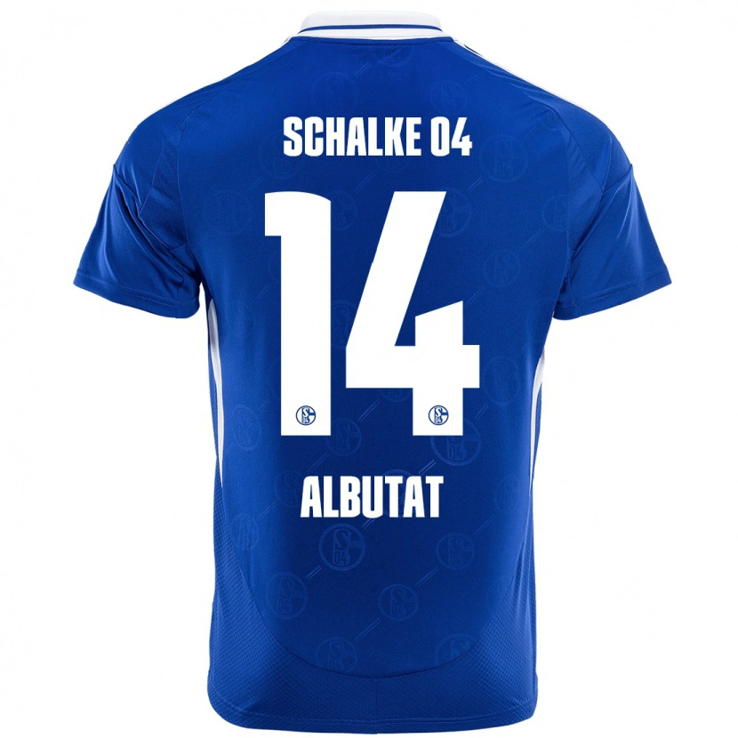 Danxen Kobiety Tim Albutat #14 Królewski Niebieski Domowa Koszulka 2024/25 Koszulki Klubowe