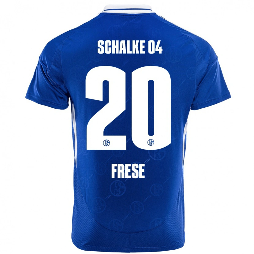 Danxen Kobiety Niklas Frese #20 Królewski Niebieski Domowa Koszulka 2024/25 Koszulki Klubowe