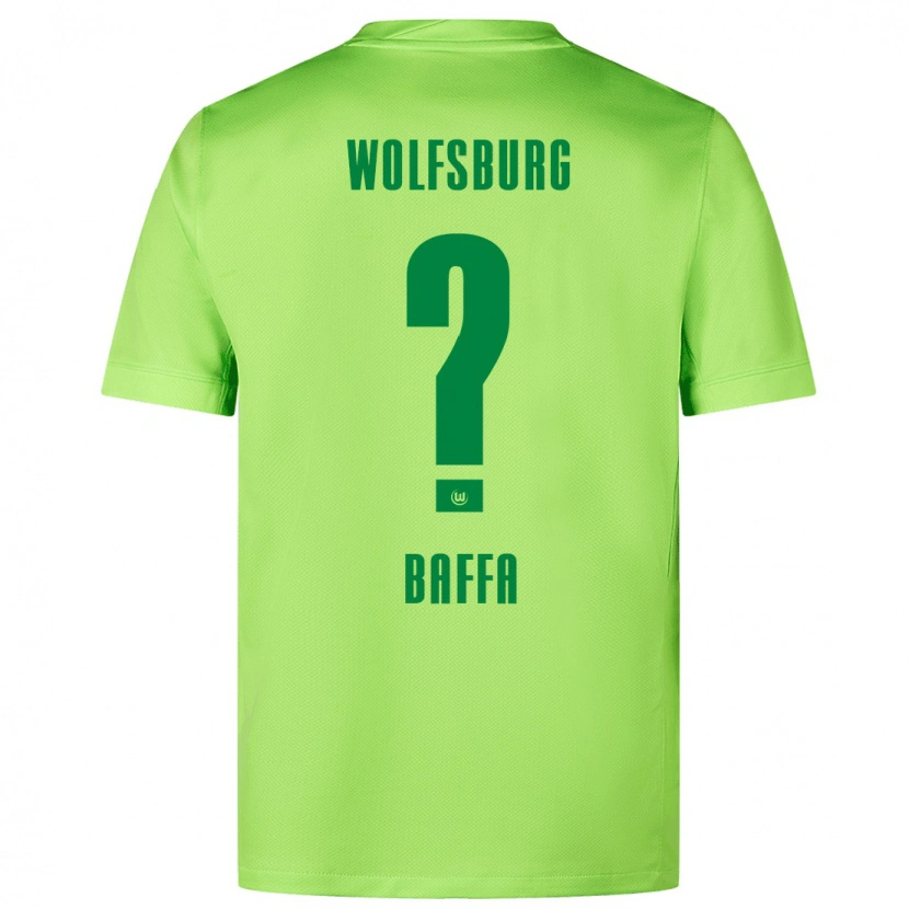 Danxen Kobiety Salvatore Baffa #0 Fluorescencyjny Zielony Domowa Koszulka 2024/25 Koszulki Klubowe