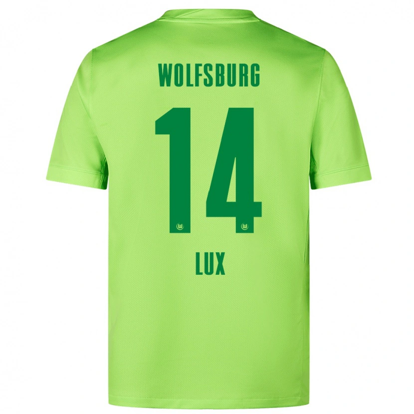 Danxen Kobiety Finn-Marco Lux #14 Fluorescencyjny Zielony Domowa Koszulka 2024/25 Koszulki Klubowe