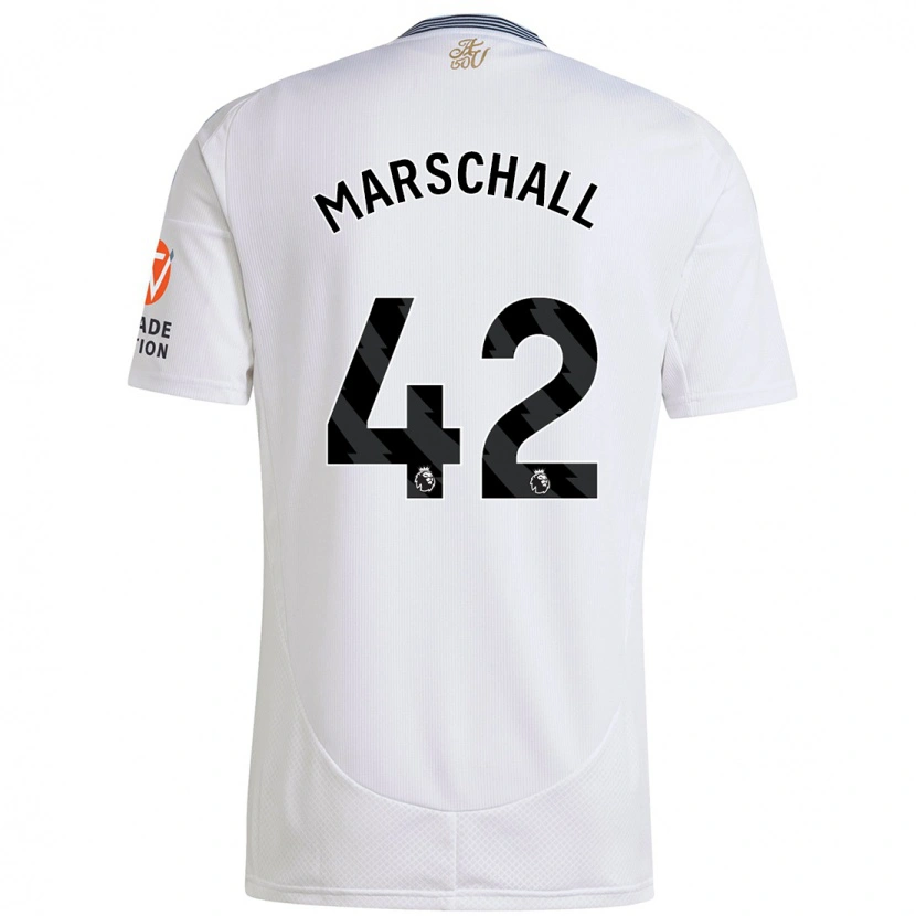 Danxen Kobiety Filip Marschall #42 Biały Wyjazdowa Koszulka 2024/25 Koszulki Klubowe
