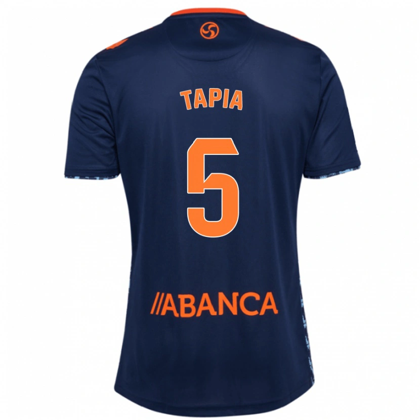 Danxen Kobiety Renato Tapia #5 Granatowy Wyjazdowa Koszulka 2024/25 Koszulki Klubowe