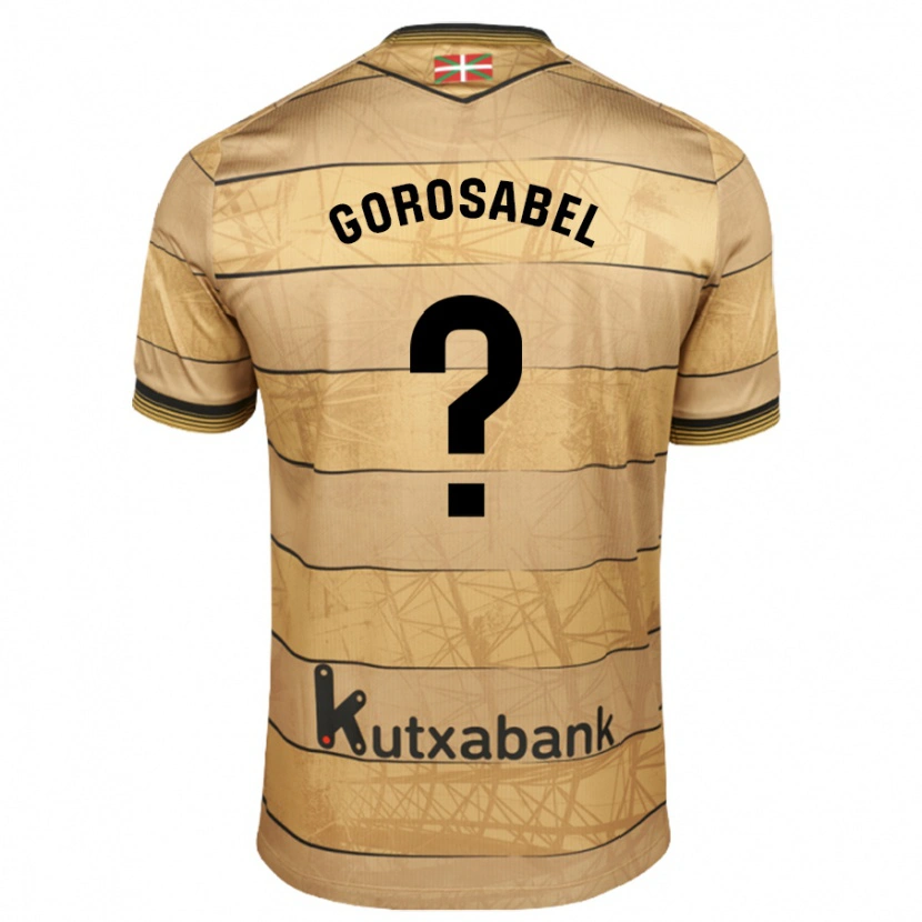 Danxen Kobiety Gorka Gorosabel #0 Brązowy Wyjazdowa Koszulka 2024/25 Koszulki Klubowe
