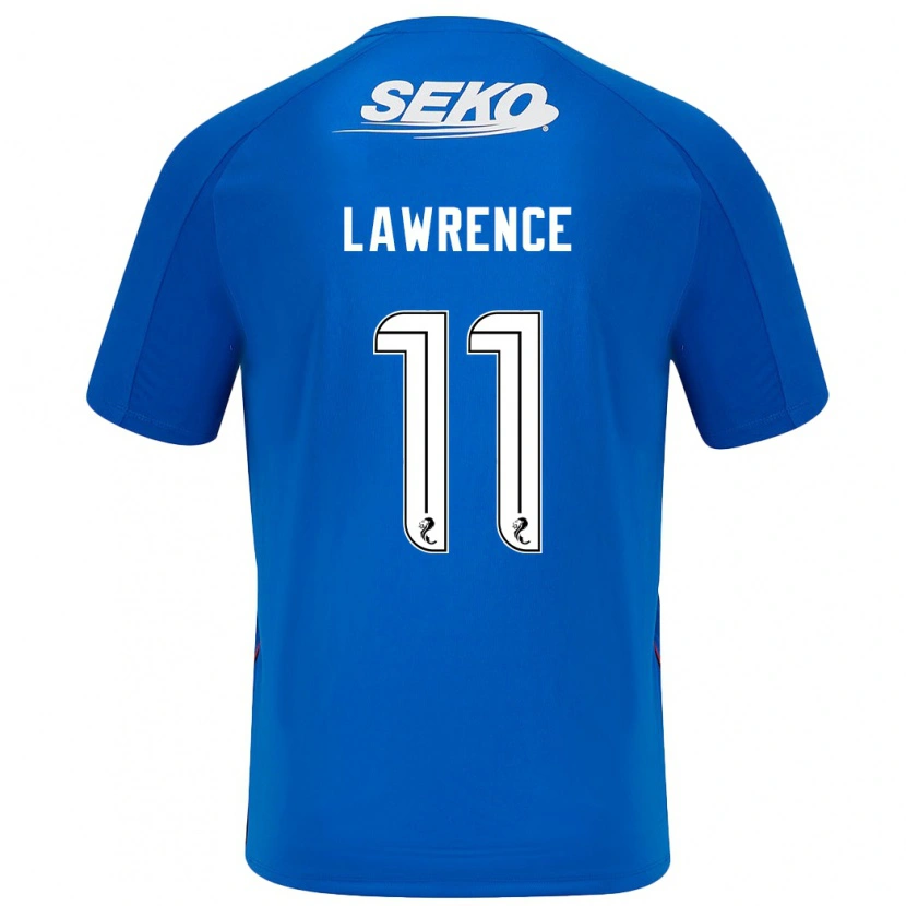Danxen Dzieci Tom Lawrence #11 Ciemnoniebieski Domowa Koszulka 2024/25 Koszulki Klubowe