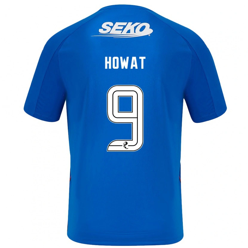 Danxen Dzieci Kirsty Howat #9 Ciemnoniebieski Domowa Koszulka 2024/25 Koszulki Klubowe