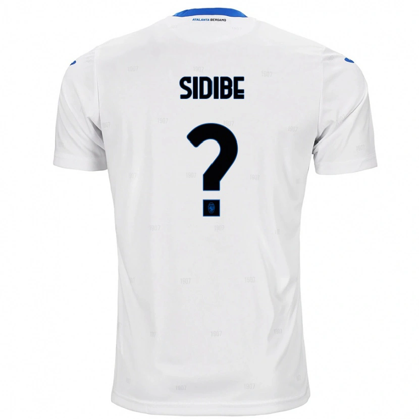 Danxen Dzieci Alassane Sidibe #0 Biały Wyjazdowa Koszulka 2024/25 Koszulki Klubowe