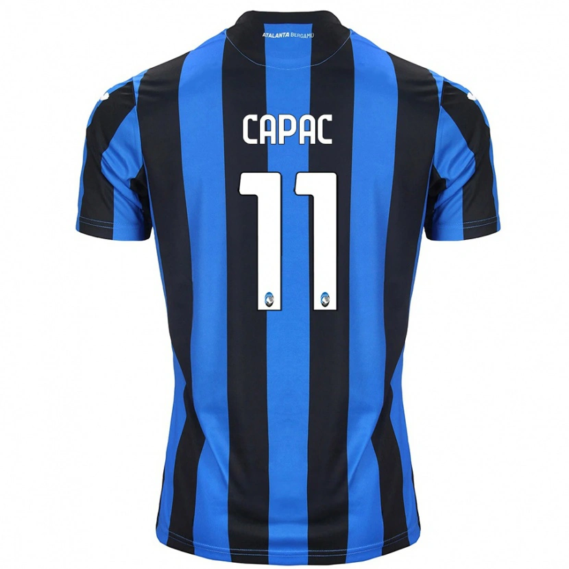 Danxen Męski Alexandru Capac #11 Niebiesko-Czarny Domowa Koszulka 2024/25 Koszulki Klubowe
