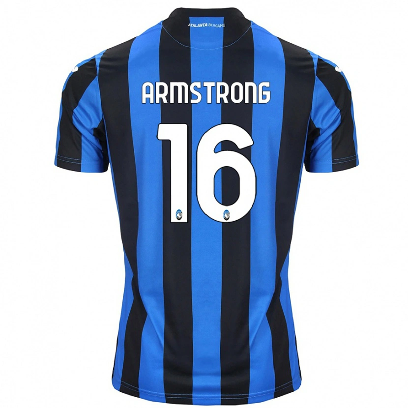 Danxen Męski Daniel Armstrong #16 Niebiesko-Czarny Domowa Koszulka 2024/25 Koszulki Klubowe