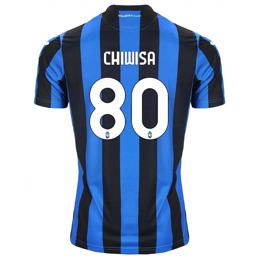 Danxen Męski Mannah Chiwisa #80 Niebiesko-Czarny Domowa Koszulka 2024/25 Koszulki Klubowe