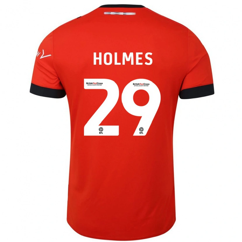 Danxen Męski Tom Holmes #29 Pomarańczowy Czarny Domowa Koszulka 2024/25 Koszulki Klubowe