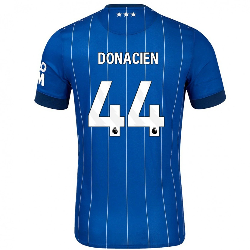 Danxen Męski Janoi Donacien #44 Granatowy Niebieski Domowa Koszulka 2024/25 Koszulki Klubowe