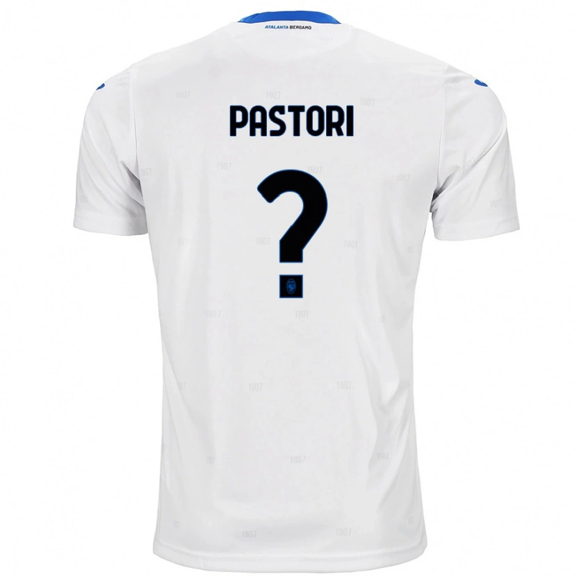 Danxen Męski Matias Pastori #0 Biały Wyjazdowa Koszulka 2024/25 Koszulki Klubowe
