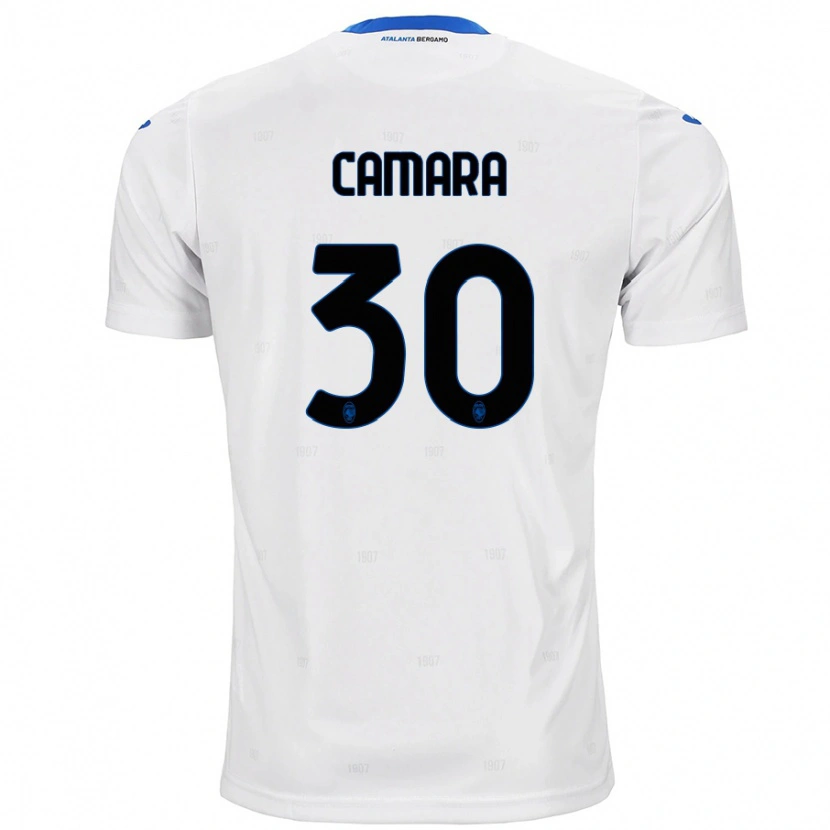 Danxen Męski Henry Camara #30 Biały Wyjazdowa Koszulka 2024/25 Koszulki Klubowe