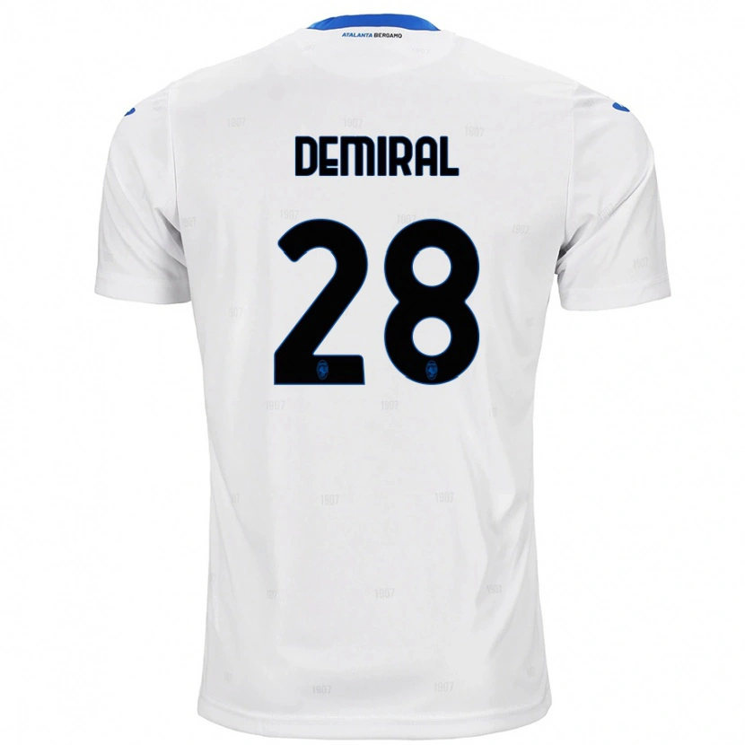 Danxen Męski Merih Demiral #28 Biały Wyjazdowa Koszulka 2024/25 Koszulki Klubowe
