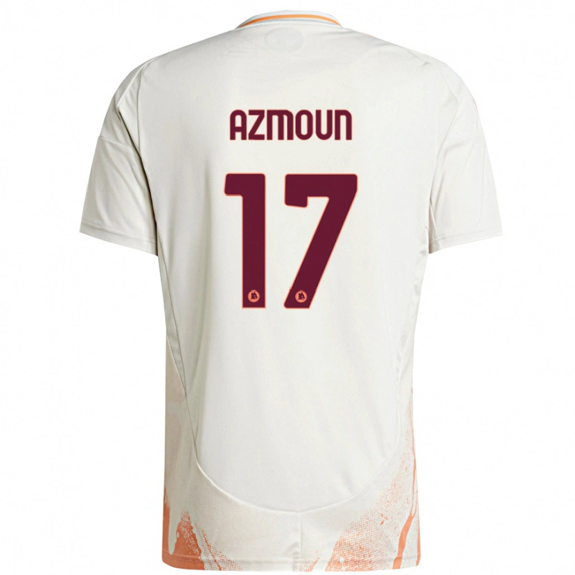 Danxen Męski Sardar Azmoun #17 Kremowy Biały Pomarańczowy Wyjazdowa Koszulka 2024/25 Koszulki Klubowe