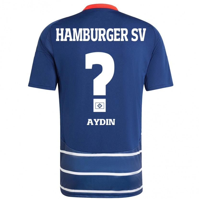 Danxen Męski Emre Aydin #0 Ciemnoniebieski Wyjazdowa Koszulka 2024/25 Koszulki Klubowe