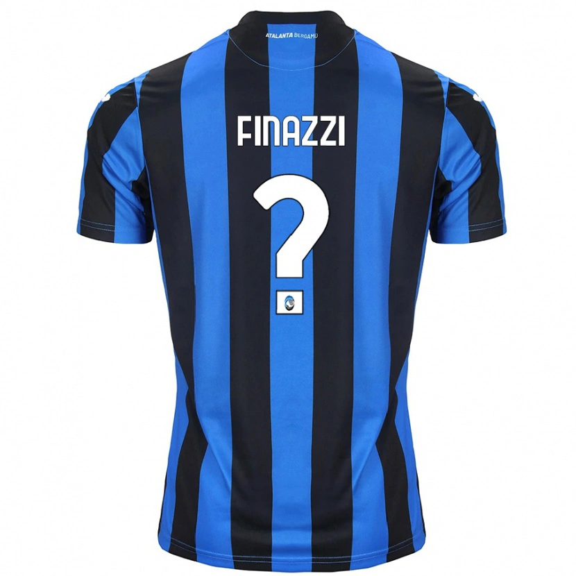 Danxen Kobiety Riccardo Finazzi #0 Niebiesko-Czarny Domowa Koszulka 2024/25 Koszulki Klubowe