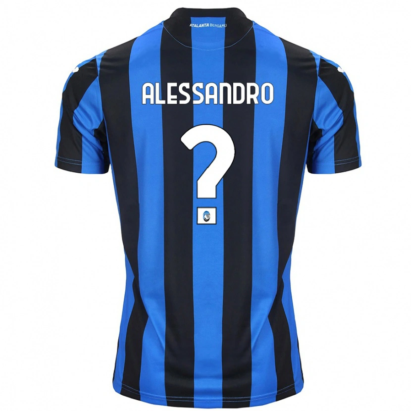 Danxen Kobiety Alessandro Rinaldi #0 Niebiesko-Czarny Domowa Koszulka 2024/25 Koszulki Klubowe