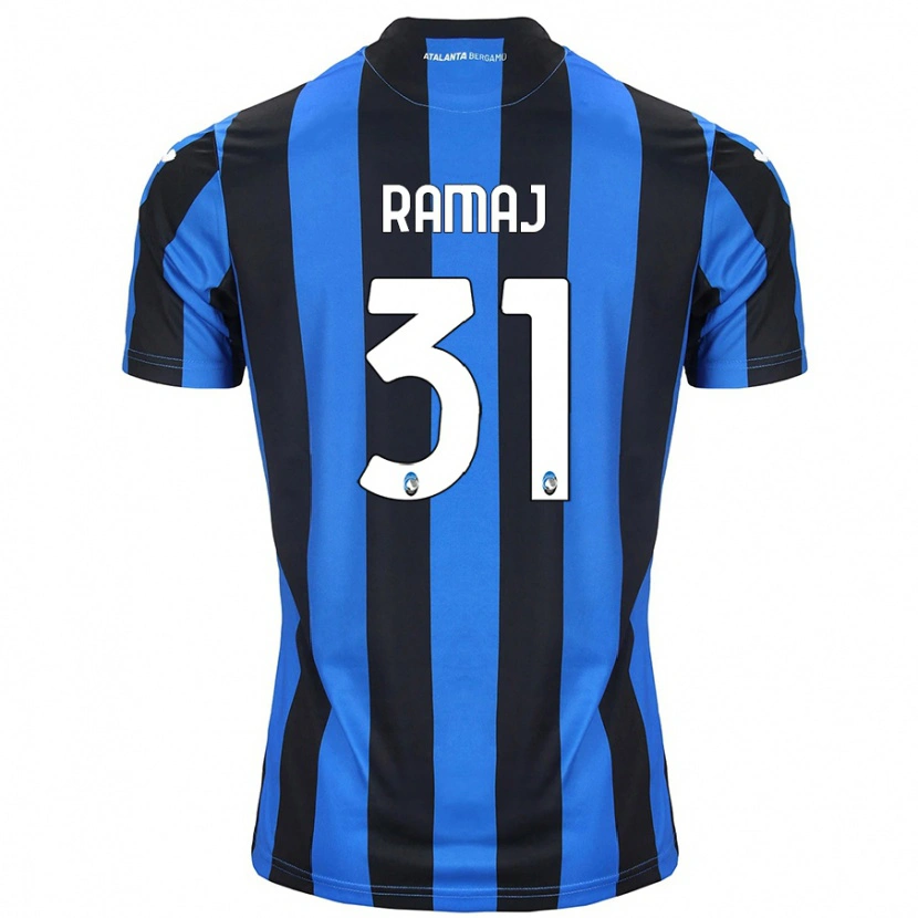 Danxen Kobiety Gabriel Ramaj #31 Niebiesko-Czarny Domowa Koszulka 2024/25 Koszulki Klubowe
