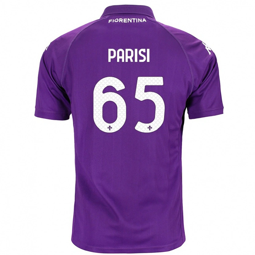 Danxen Kobiety Fabiano Parisi #65 Fioletowy Domowa Koszulka 2024/25 Koszulki Klubowe