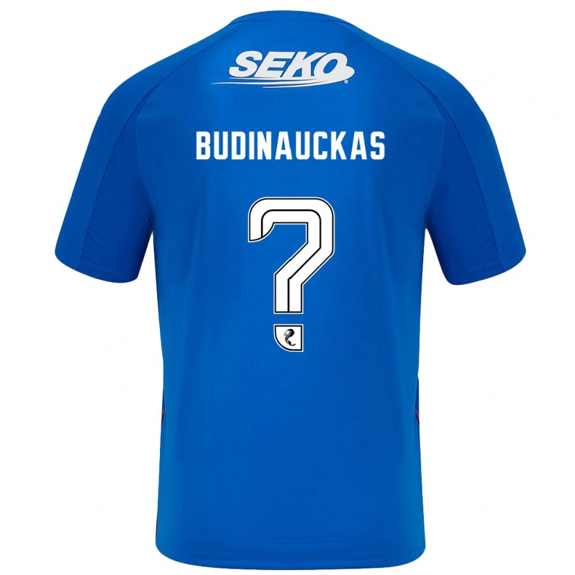Danxen Kobiety Lewis Budinauckas #0 Ciemnoniebieski Domowa Koszulka 2024/25 Koszulki Klubowe