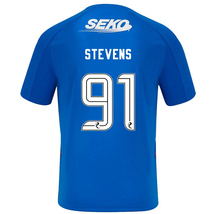 Danxen Kobiety Archie Stevens #91 Ciemnoniebieski Domowa Koszulka 2024/25 Koszulki Klubowe