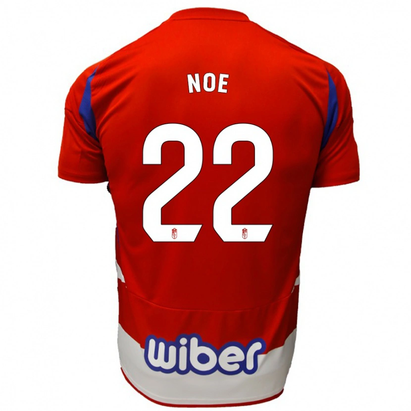 Danxen Kobiety Noe #22 Czerwony Biały Niebieski Domowa Koszulka 2024/25 Koszulki Klubowe