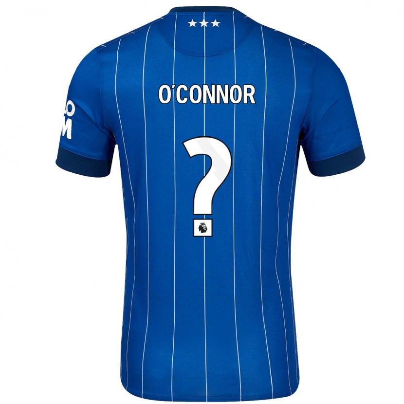 Danxen Kobiety Daniel O'connor #0 Granatowy Niebieski Domowa Koszulka 2024/25 Koszulki Klubowe