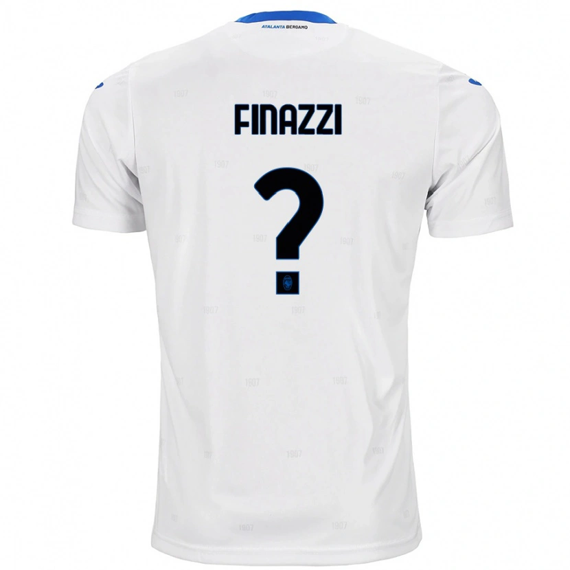 Danxen Kobiety Riccardo Finazzi #0 Biały Wyjazdowa Koszulka 2024/25 Koszulki Klubowe