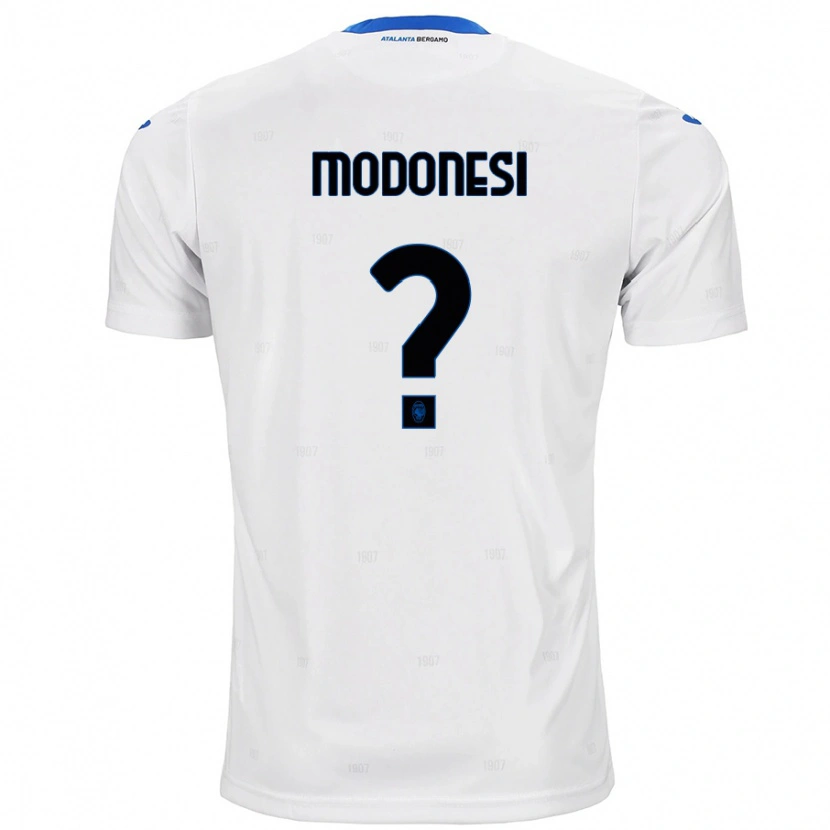 Danxen Kobiety Giorgio Modonesi #0 Biały Wyjazdowa Koszulka 2024/25 Koszulki Klubowe