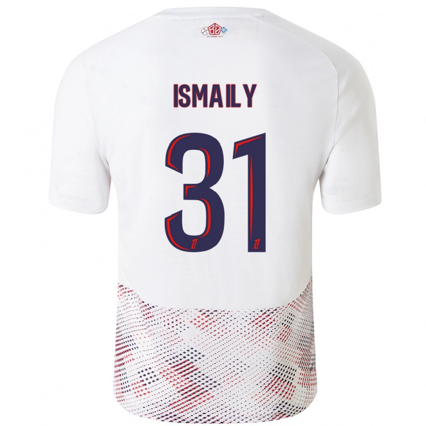 Danxen Kobiety Ismaily #31 Biały Królewski Niebieski Wyjazdowa Koszulka 2024/25 Koszulki Klubowe