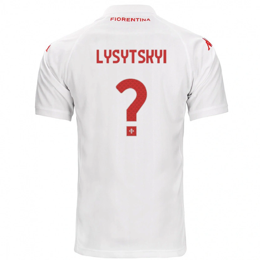 Danxen Kobiety Andriy Lysytskyi #0 Biały Wyjazdowa Koszulka 2024/25 Koszulki Klubowe