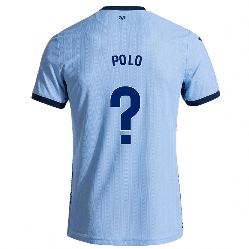 Danxen Kobiety Pablo Polo #0 Błękit Nieba Wyjazdowa Koszulka 2024/25 Koszulki Klubowe