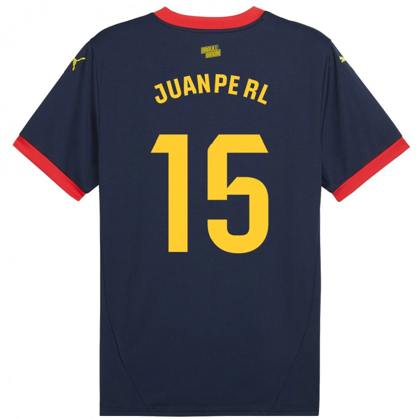Danxen Kobiety Juanpe #15 Granatowy Czerwony Wyjazdowa Koszulka 2024/25 Koszulki Klubowe