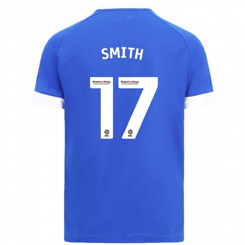 Danxen Dzieci Hollie Smith #17 Błękitny Niebo Domowa Koszulka 2024/25 Koszulki Klubowe