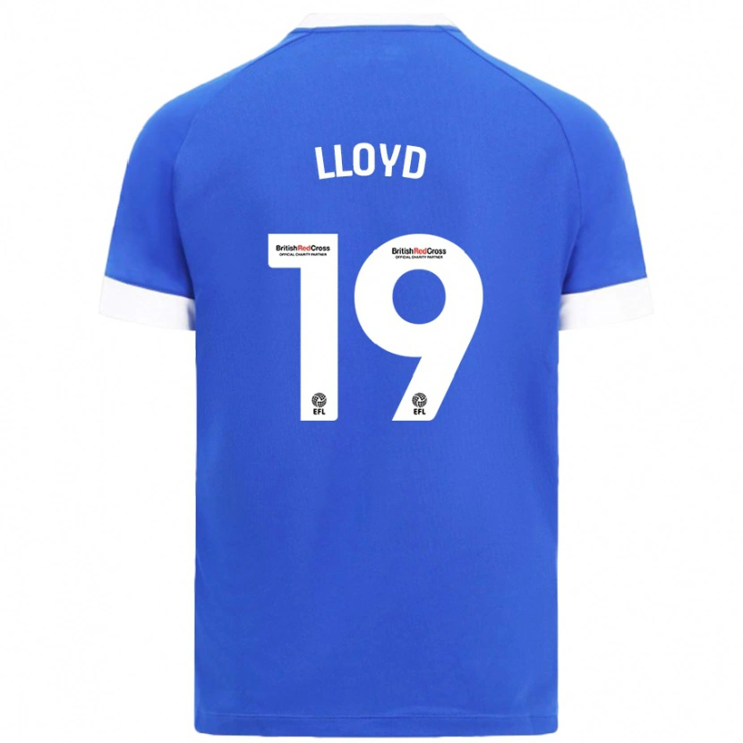 Danxen Dzieci Madison Lloyd #19 Błękitny Niebo Domowa Koszulka 2024/25 Koszulki Klubowe
