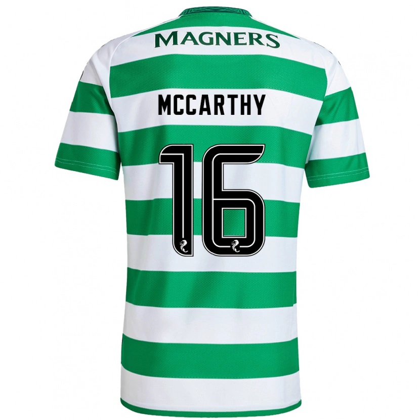 Danxen Dzieci James Mccarthy #16 Zielony Biały Domowa Koszulka 2024/25 Koszulki Klubowe