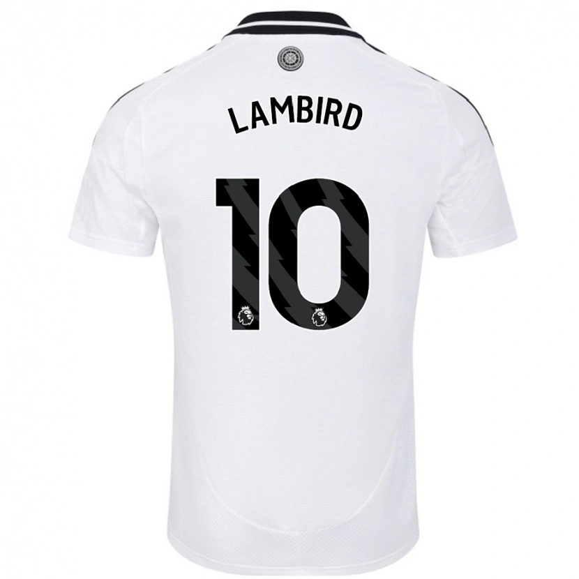 Danxen Dzieci Lilly Lambird #10 Biały Domowa Koszulka 2024/25 Koszulki Klubowe